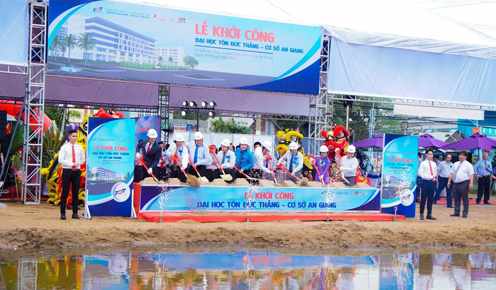 Starting the construction of An Giang Campus