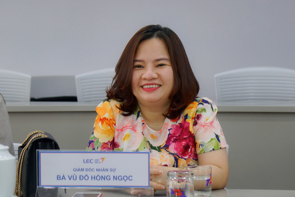 Bà Vũ Đỗ Hồng Ngọc, Giám đốc nhân sự LEC GROUP
