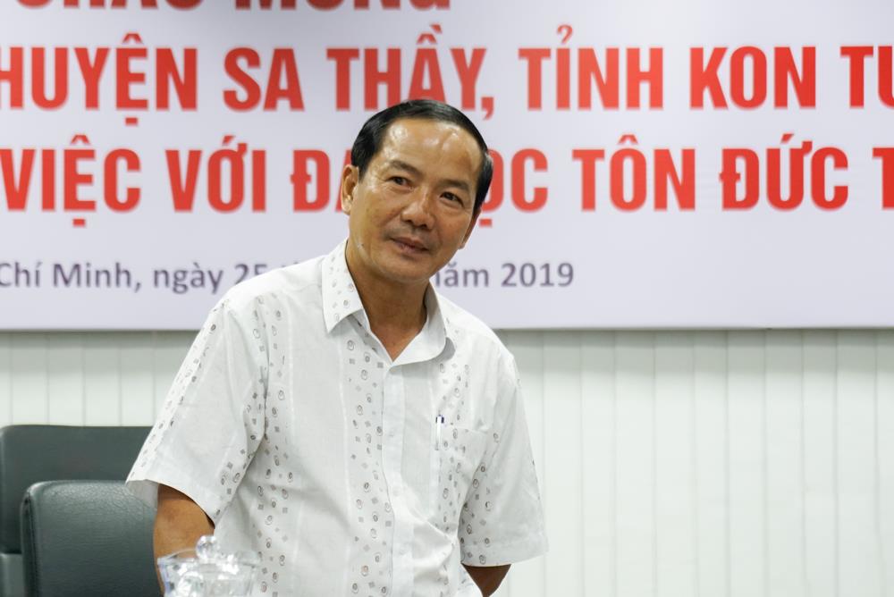Mr. Doan Van Minh, Chairman of People’s Council of Sa Thay District