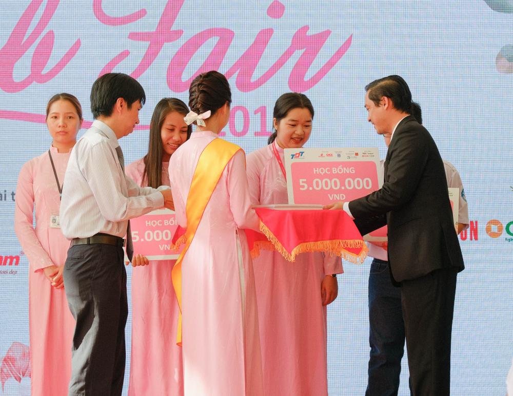 Granting scholarships for outstanding students