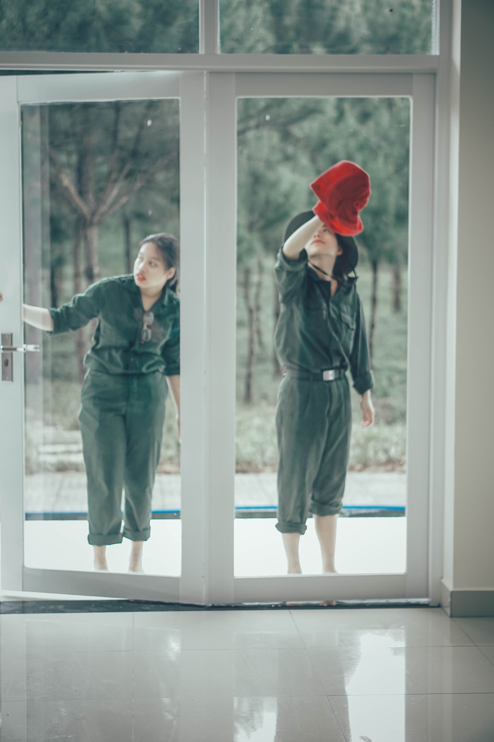 Học kỳ quân đội tại KTX cơ sở Bảo Lộc