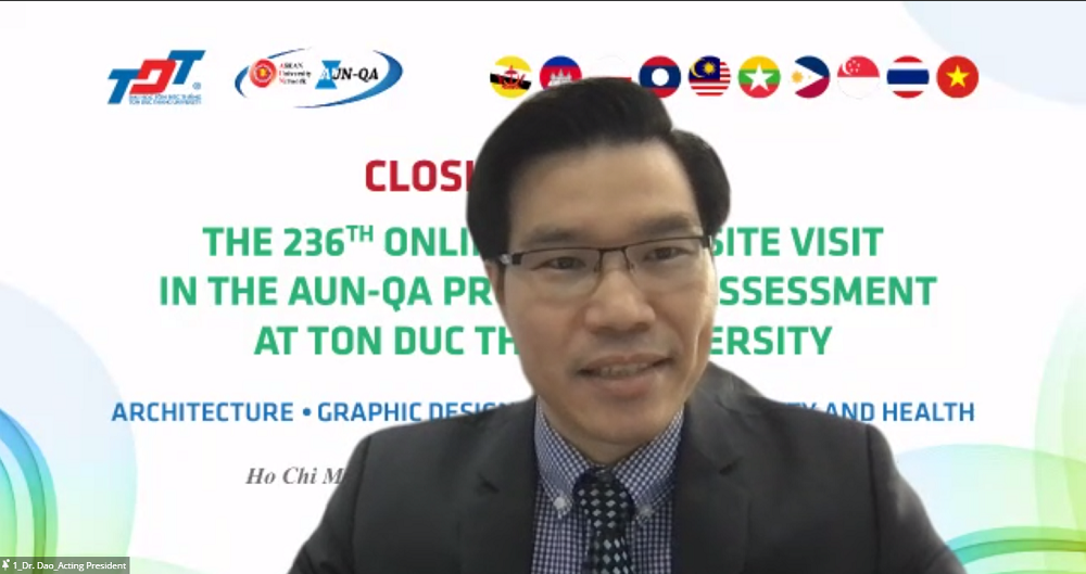 Dr. Tran Trong Dao, Acting President of TDTU.