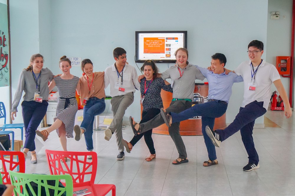 … participating in the activities;