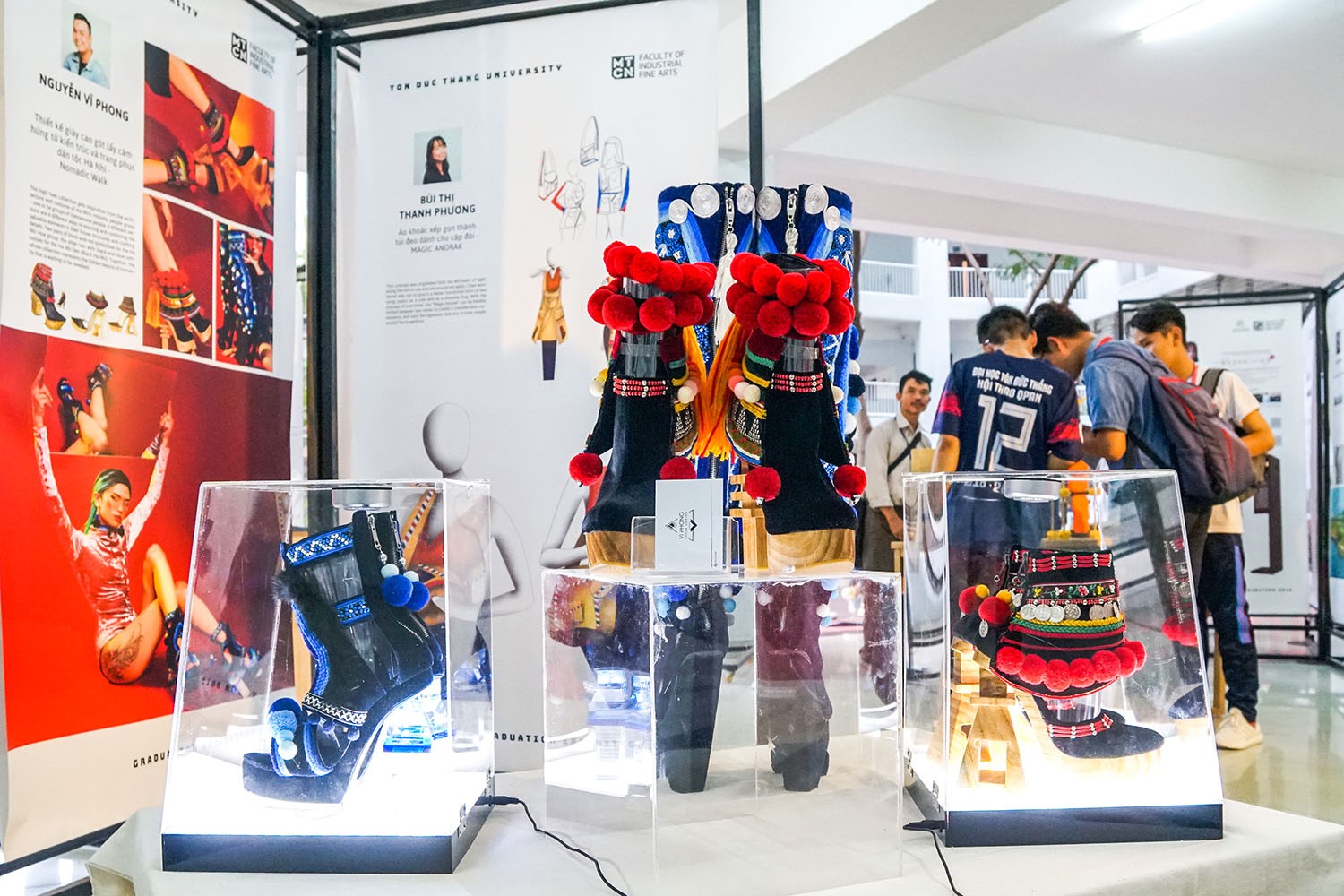 Graduation projects were exhibited …