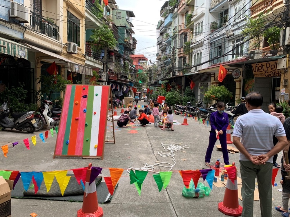 Không gian công cộng thời kỳ Covid-19 (Nguồn: Un-Habitat, https://www.archdaily.com)