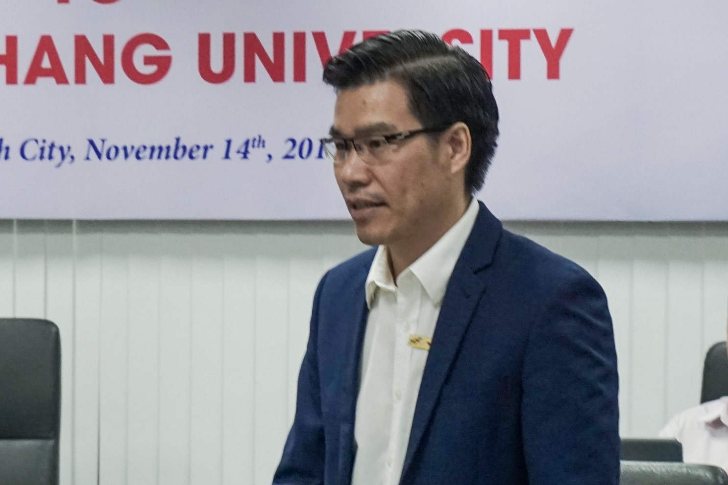 TS Trần Trọng Đạo, Phó hiệu trưởng TDTU phát biểu chào mừng