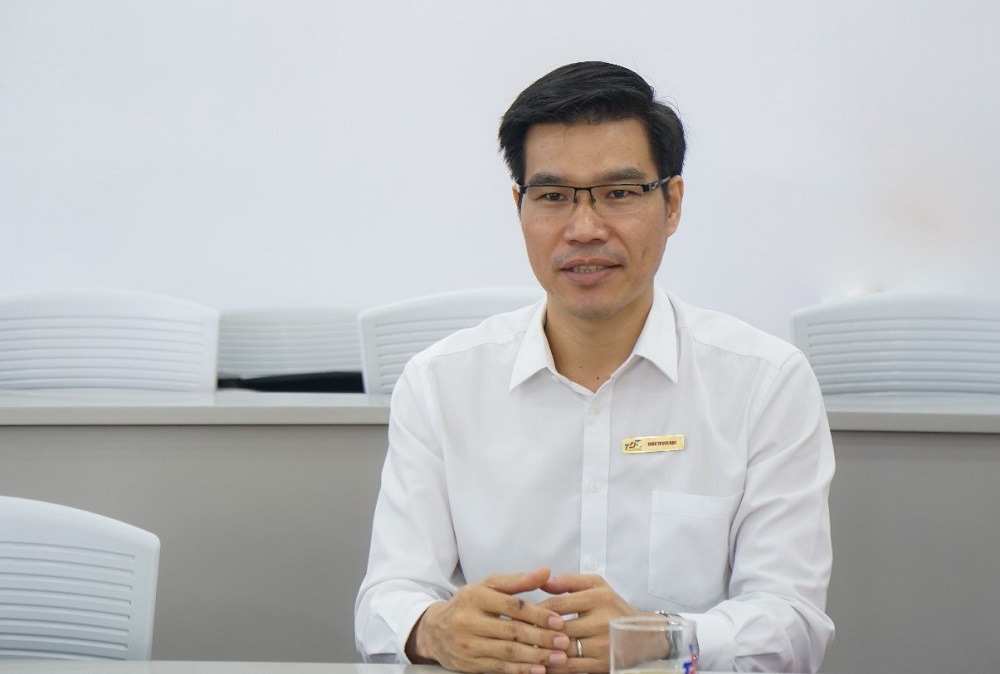 TS. Trần Trọng Đạo, Đại diện trường phát biểu tại buổi làm việc