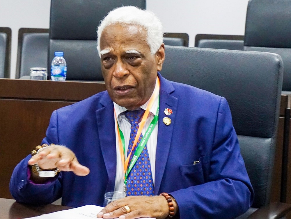 George G. Saxon, Giám đốc Ủy ban kết nghĩa TPHCM và San Francisco phát biểu về chuyến thăm và làm việc với TDTU